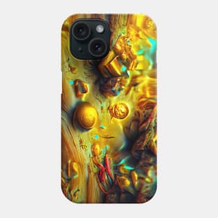 Gold Treasure Art Phone Case