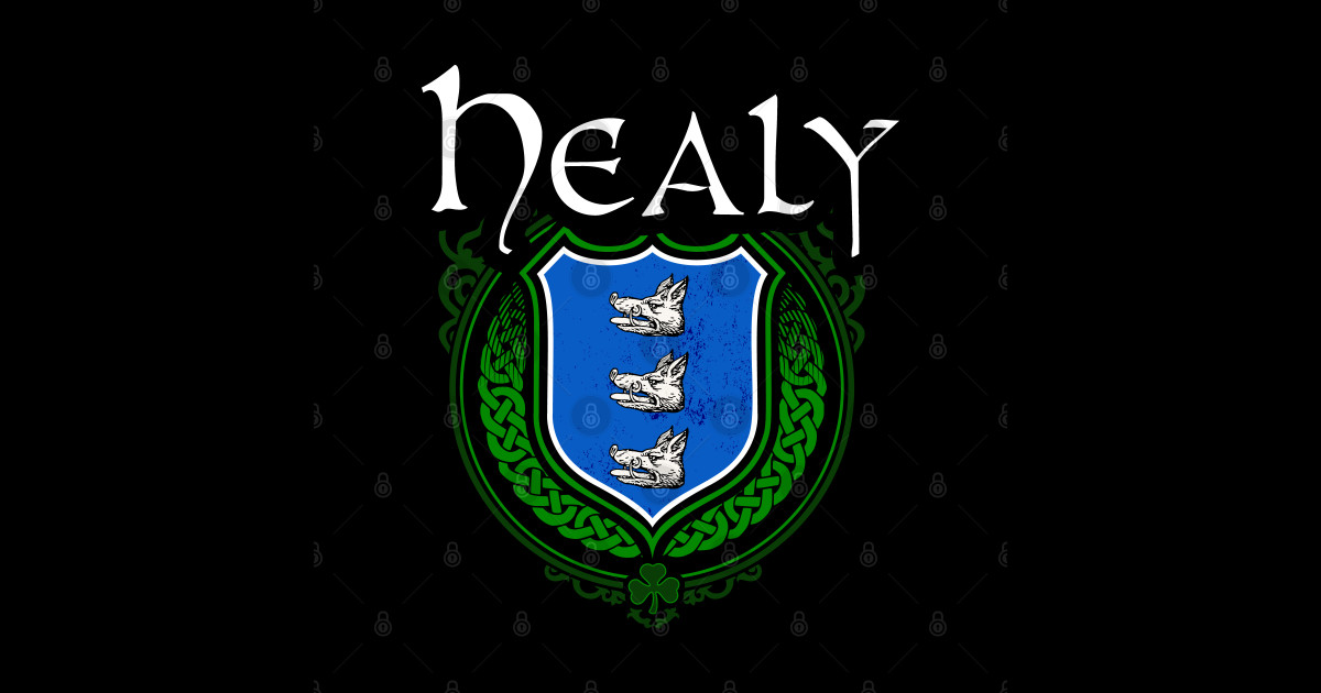 Healy Family Irish Coat of Arms Clan Crest Healy Family TeePublic