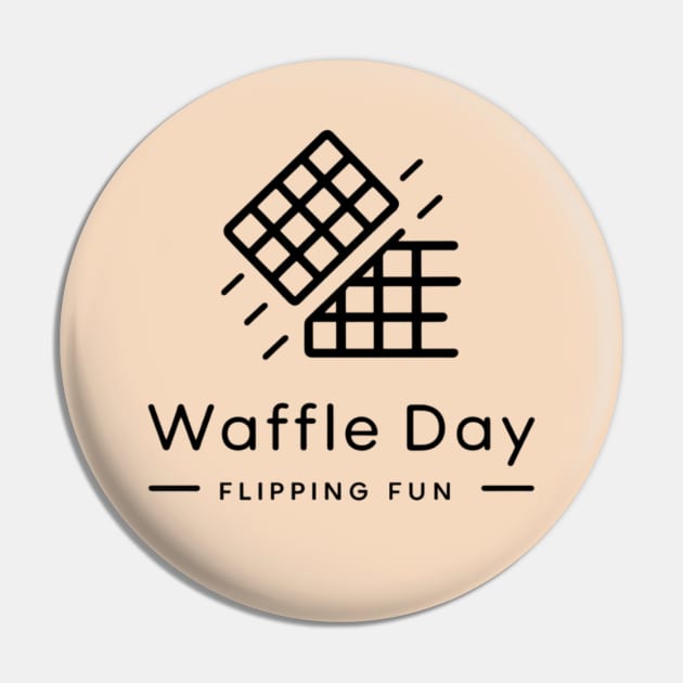 flipping fun waffle Pin by CreationArt8