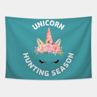 unicorn hunting season Tapestry