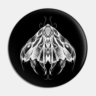 Butterfly (white version) Pin