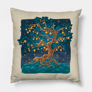 Persimmon Tree Pillow