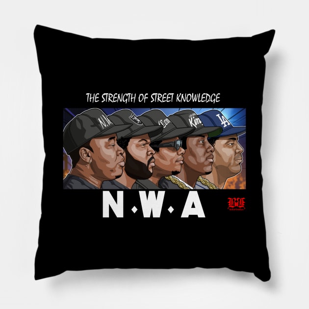 N.W.A Strength Pillow by BaileyBrothaz