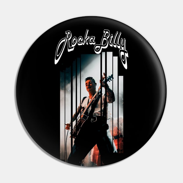 Rockabilly Pin by MckinleyArt