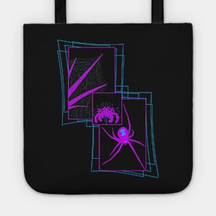 Black Widow V43 (Multicolor) Tote