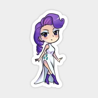 Chibi Rarity Magnet