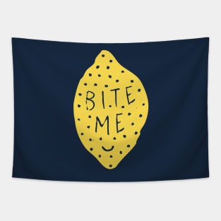 Bite me, said mister Lemon Tapestry