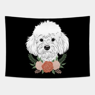 Cute Portuguese Water Dog Animal Pet Tapestry
