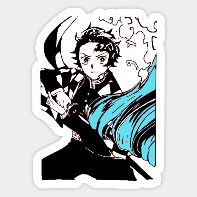 Tanjiro Kamado Demon Sticker