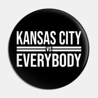 Everybody VS Kansas Pin