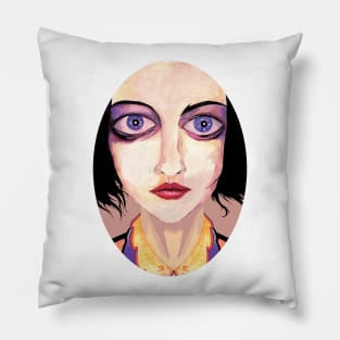 girl painting Pillow