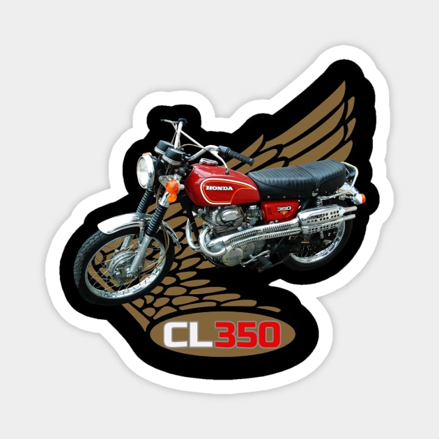 CLASSIC BIKE N018 Magnet by classicmotorcyles