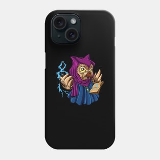 Wizard and magician - magic owl Phone Case