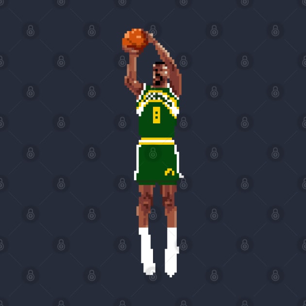 Eddie Johnson Pixel Shot by qiangdade