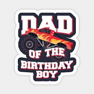 Dad Of the Birthday Boy Magnet