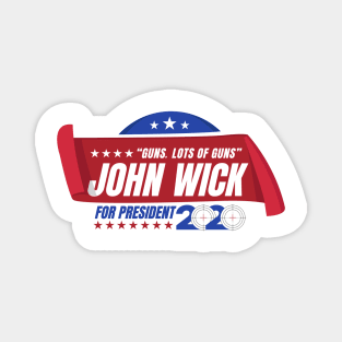 John Wick For President Magnet