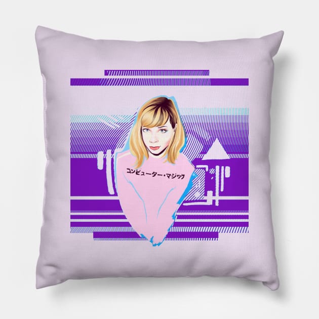 hacker mage Pillow by mahatmandie