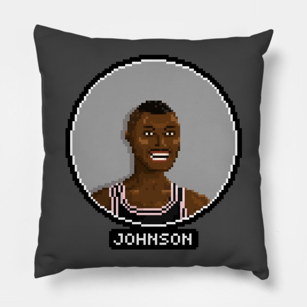 Avery Johnson Pillow by PixelFaces