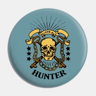 Golden hunter Pin