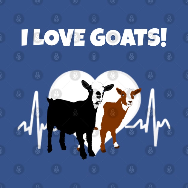 I Love Goats! by Safari Sherri