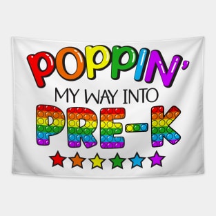 Pre-K School Shirt Tapestry