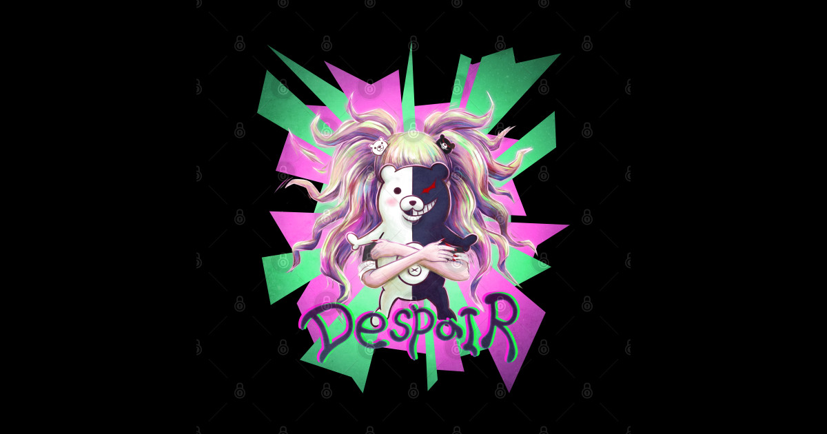 Despair Bear - Danganronpa - Sticker | TeePublic