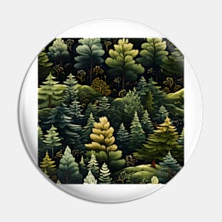 Fantasy Landscapes Forest Pattern 5 Pin