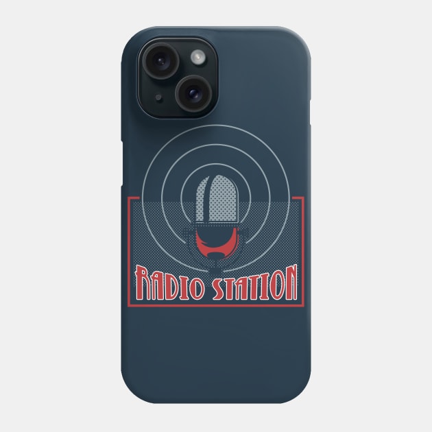 Radio Station Phone Case by LR_Collections