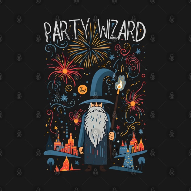 Party Wizard - Fireworks - Fantasy by Fenay-Designs