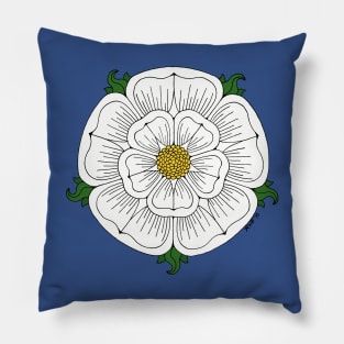 White Rose of York Pillow