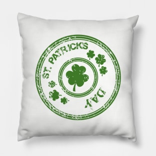 St Patrick's Day emblem Pillow