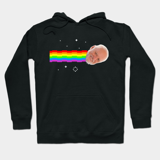 Harold Hide The Pain Nyan Cat Meme Harold Sweat A Capuche