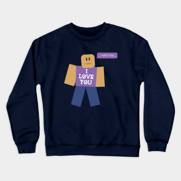 Roblox Memes Purple Roblox Meme Crewneck Sweatshirt Teepublic - purple shirt roblox