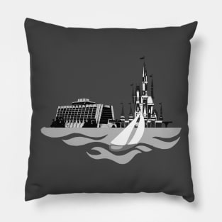 Retro WDW Logo Pillow