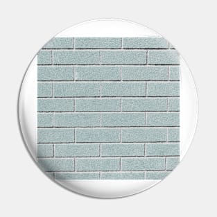 Teal brick Pin