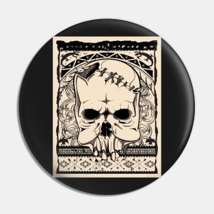 Skull Teeth Pin