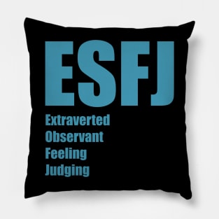 ESFJ The Consul MBTI types 12A Myers Briggs personality Pillow