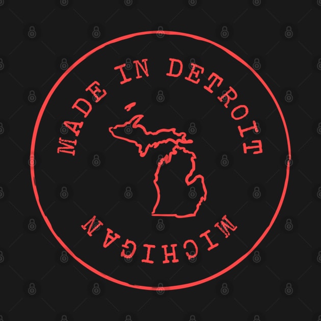 Made in Michigan T-Shirt by Geometrico