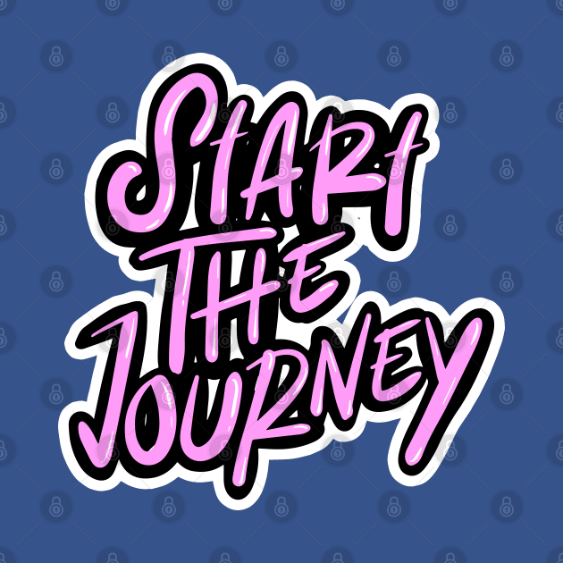 Start The Journey Typography by yudabento