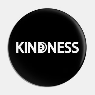 Kindness artistic text design Pin