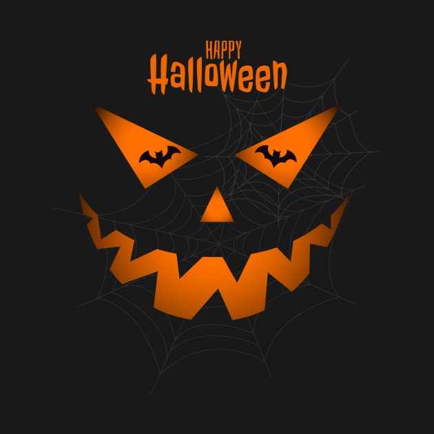 Happy Halloween T-shirt by NizarDesign