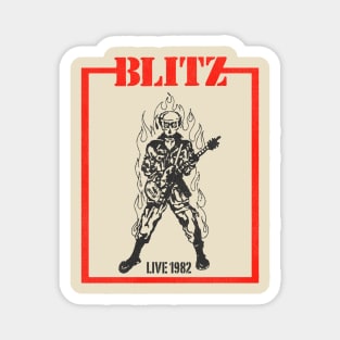 Blitz 1982 Magnet