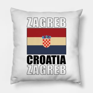Flag of Croatia Pillow