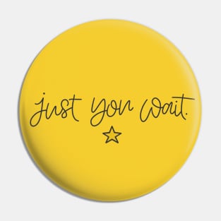 Hamilton - Just You Wait Pin