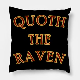 Quoth the Raven Pillow