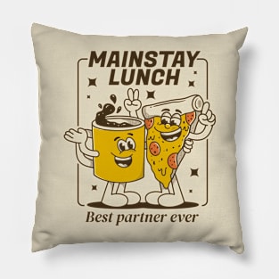 Mainstay lunch, pizza and coffee Pillow