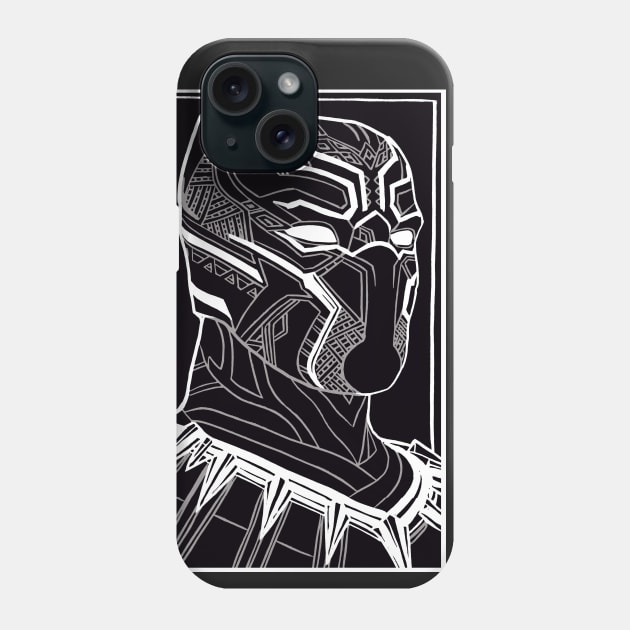 The Prince of Wakanda - Black Panther Phone Case by Jomeeo