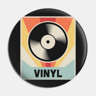 VINYL - Vintage Record Pin