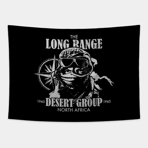 Long Range Desert Group (distressed) Tapestry by TCP