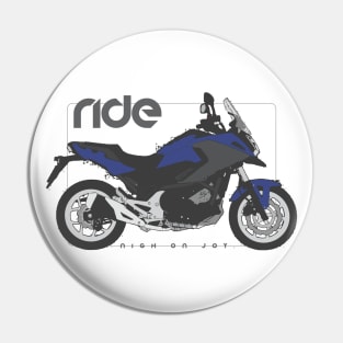 Ride nc750x blue/black Pin